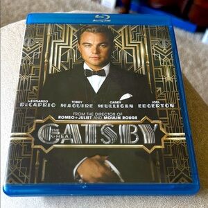 The Great Gatsby Blu-ray & Dvd EUC Leonardo DiCaprio Carey Mulligan